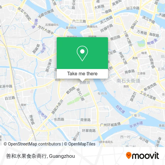 善和水果食杂商行 map