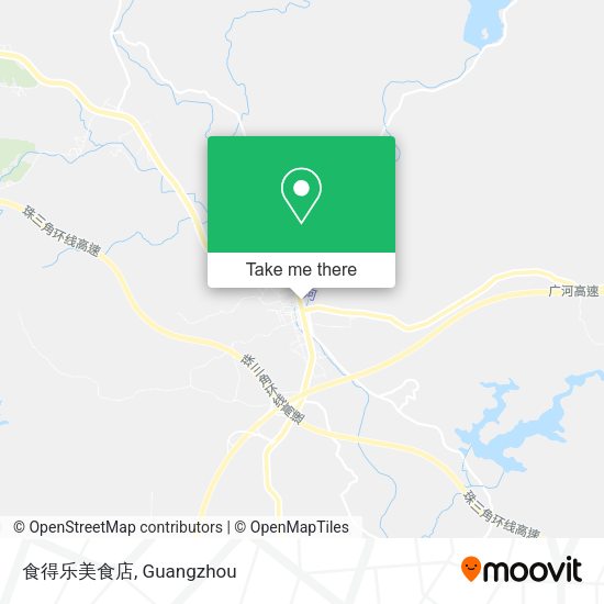 食得乐美食店 map