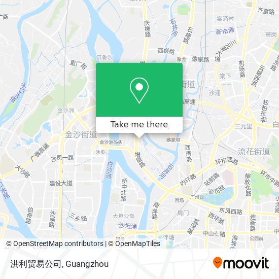 洪利贸易公司 map
