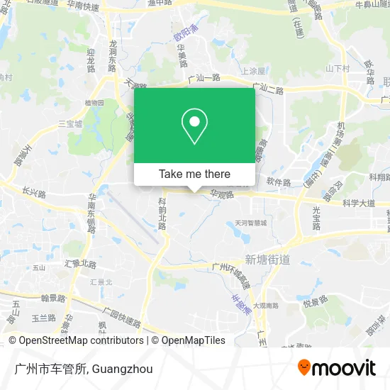 广州市车管所 map