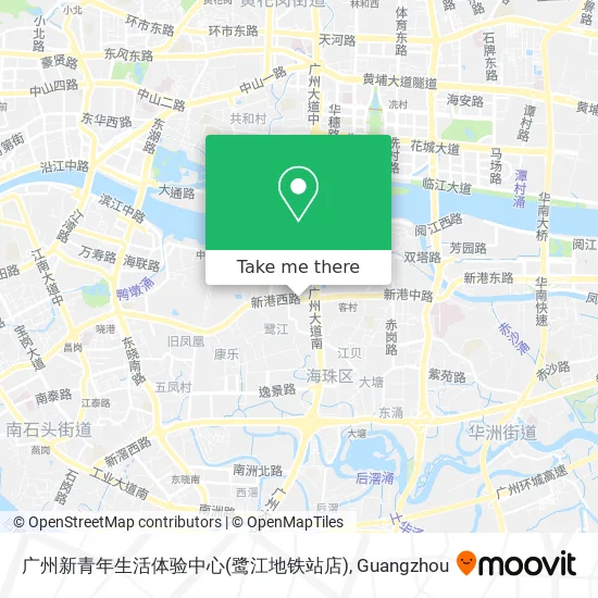 广州新青年生活体验中心(鹭江地铁站店) map