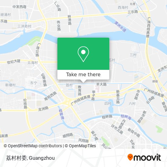荔村村委 map