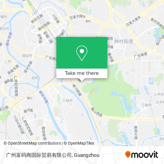 广州富码商国际贸易有限公司 map