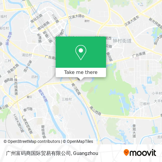 广州富码商国际贸易有限公司 map