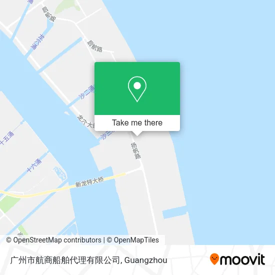 广州市航商船舶代理有限公司 map