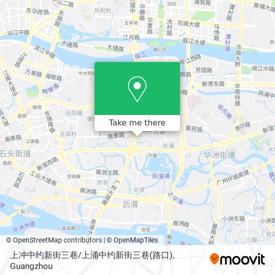 上冲中约新街三巷/上涌中约新街三巷(路口) map