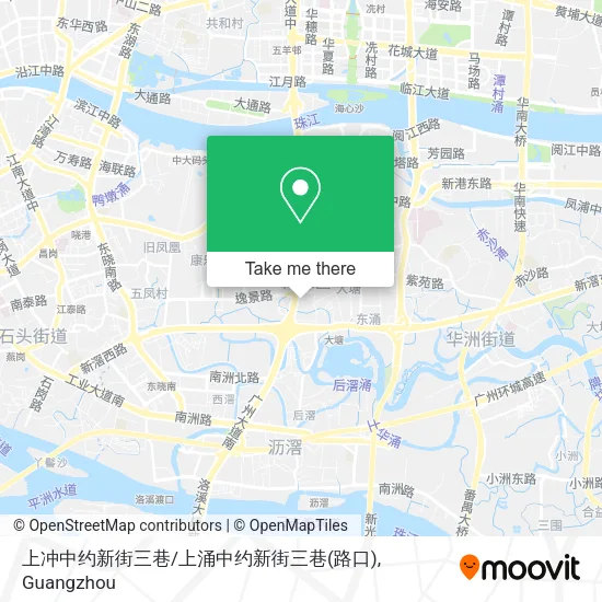 上冲中约新街三巷/上涌中约新街三巷(路口) map