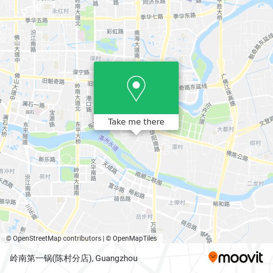 岭南第一锅(陈村分店) map