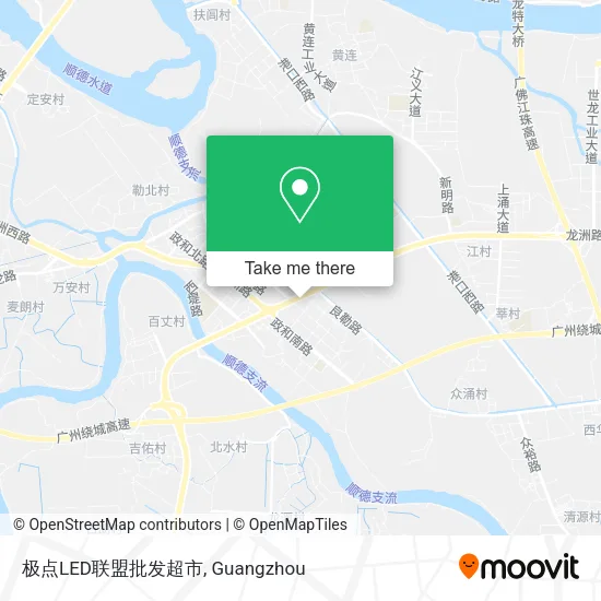 极点LED联盟批发超市 map