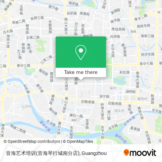 音海艺术培训(音海琴行城南分店) map