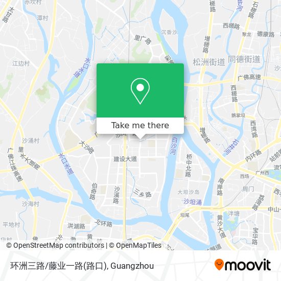 环洲三路/藤业一路(路口) map