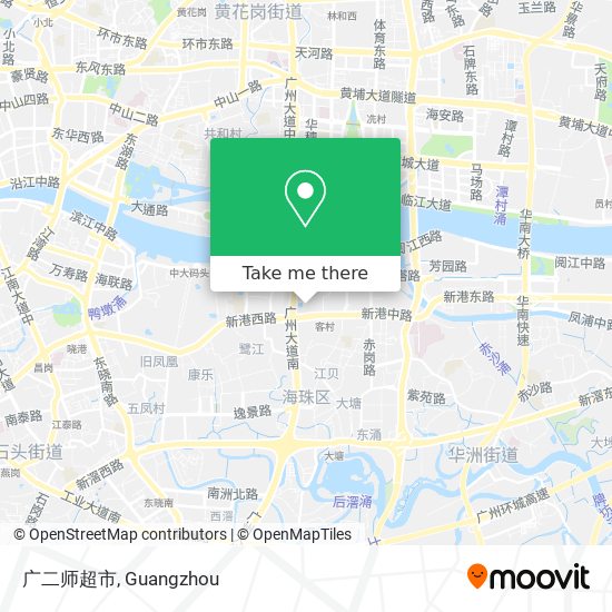 广二师超市 map