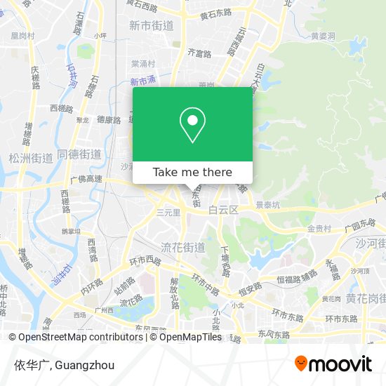 依华广 map