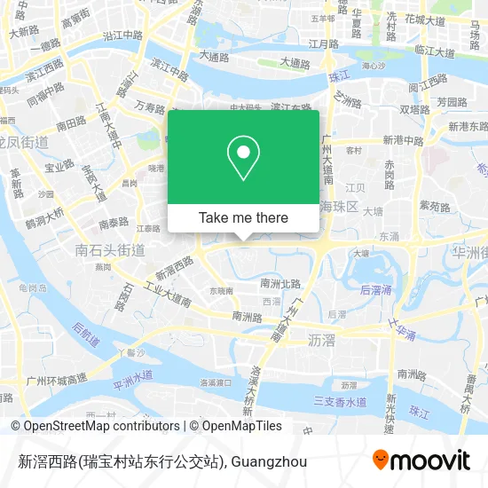 新滘西路(瑞宝村站东行公交站) map