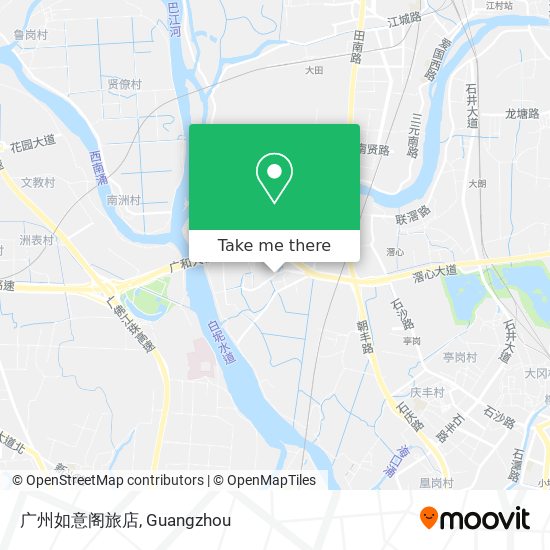 广州如意阁旅店 map