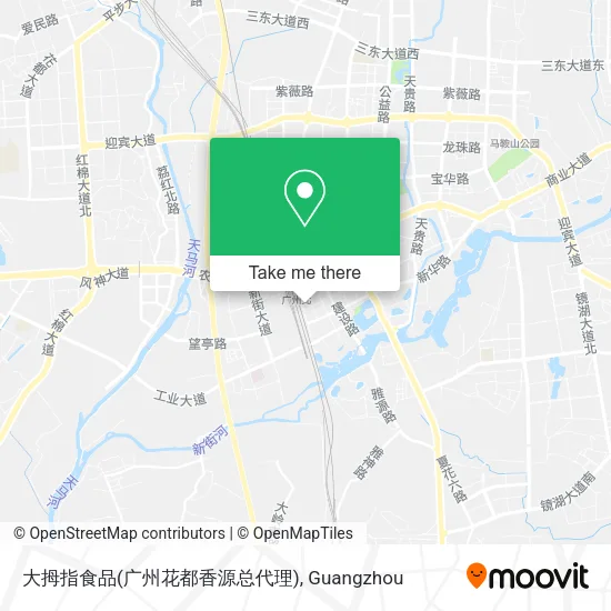 大拇指食品(广州花都香源总代理) map