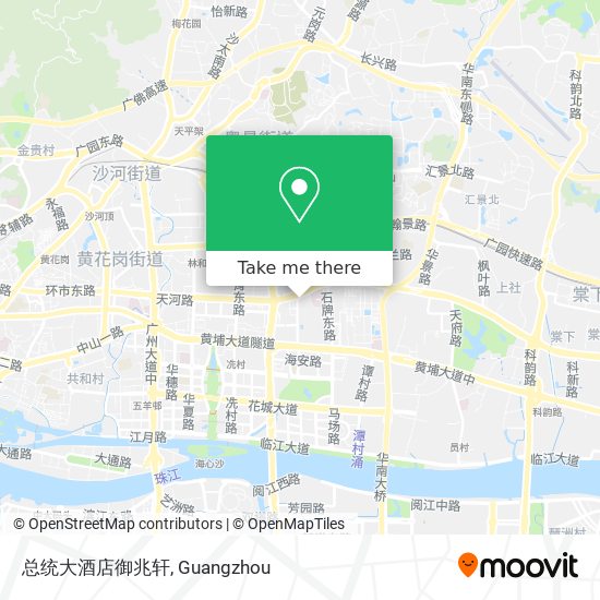 总统大酒店御兆轩 map