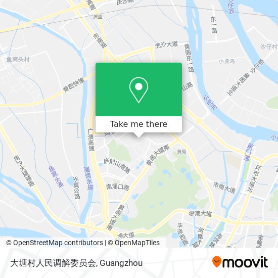 大塘村人民调解委员会 map