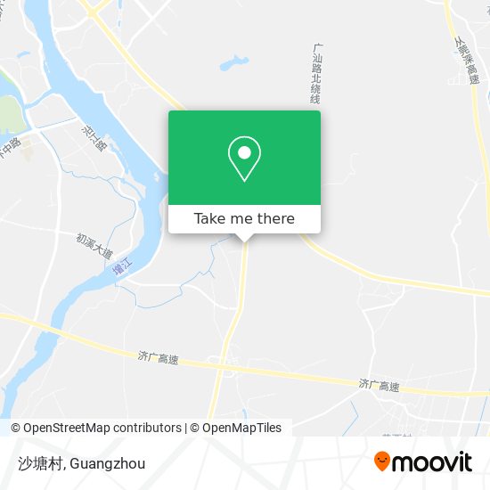 沙塘村 map