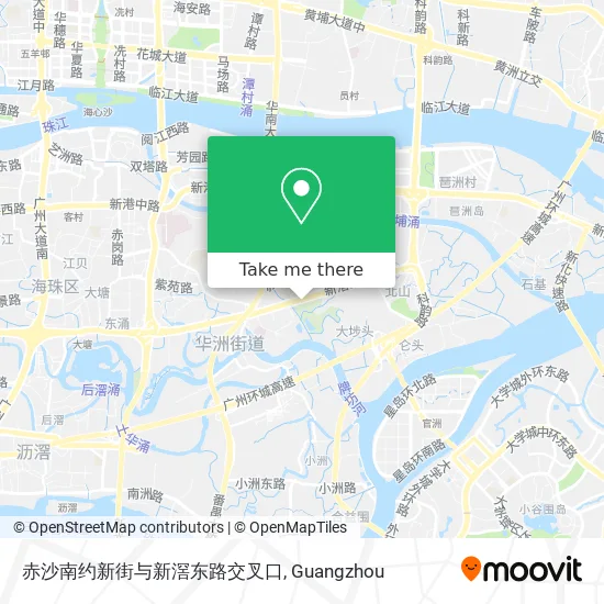 赤沙南约新街与新滘东路交叉口 map