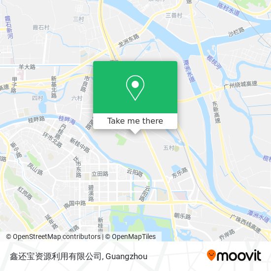 鑫还宝资源利用有限公司 map