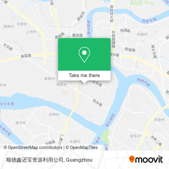 顺德鑫还宝资源利用公司 map