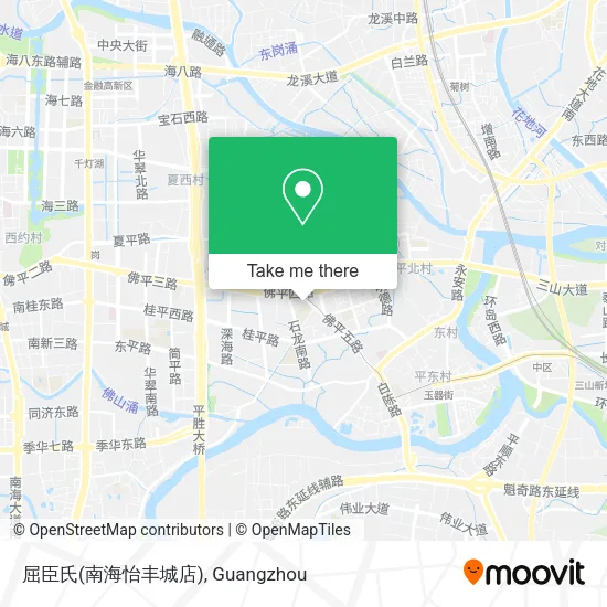 屈臣氏(南海怡丰城店) map