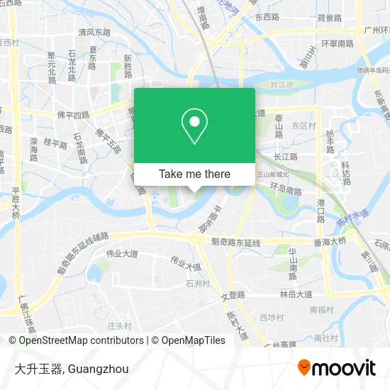 大升玉器 map