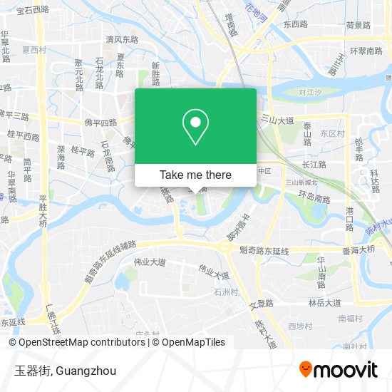 玉器街 map