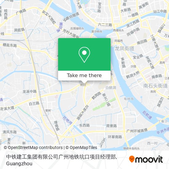 中铁建工集团有限公司广州地铁坑口项目经理部 map