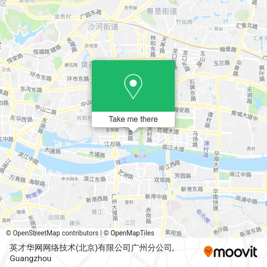 英才华网网络技术(北京)有限公司广州分公司 map