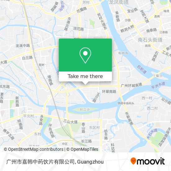 广州市嘉韩中药饮片有限公司 map