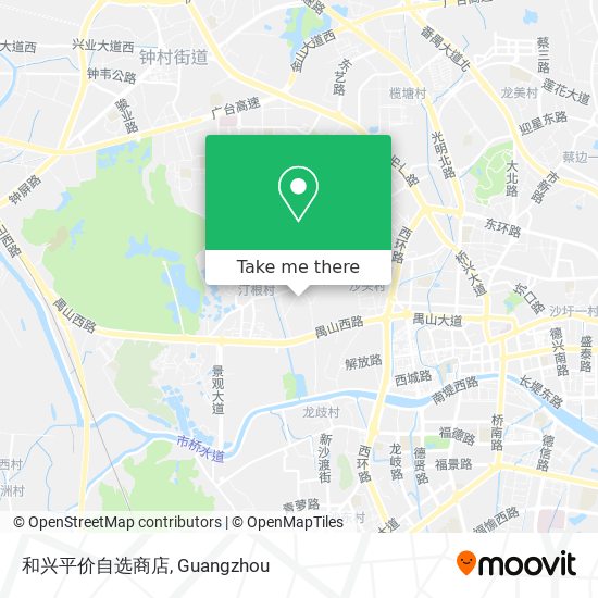 和兴平价自选商店 map