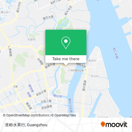 准称水果行 map