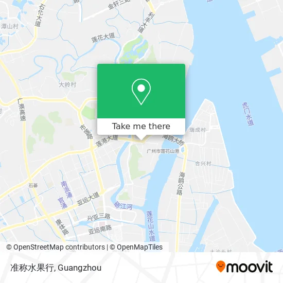 准称水果行 map