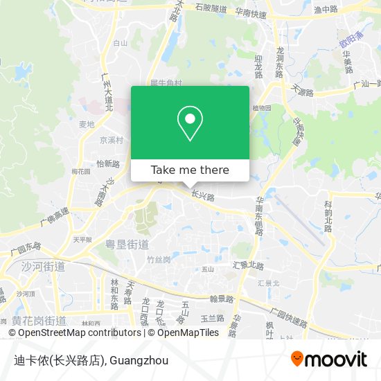 迪卡侬(长兴路店) map