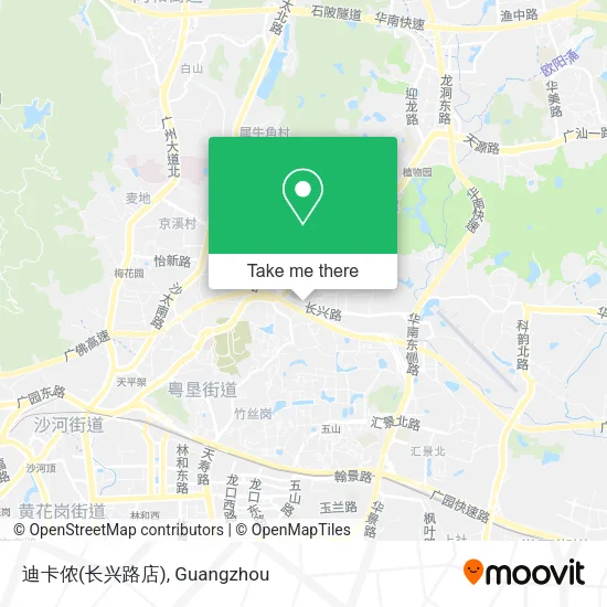 迪卡侬(长兴路店) map