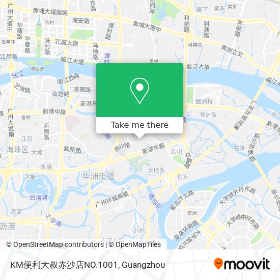 KM便利大叔赤沙店NO.1001 map