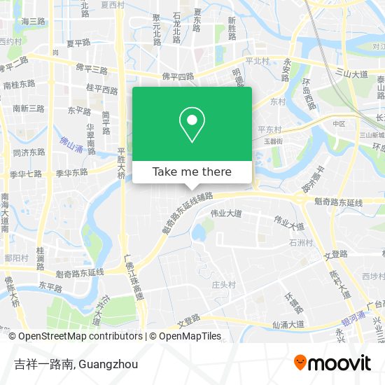 吉祥一路南 map