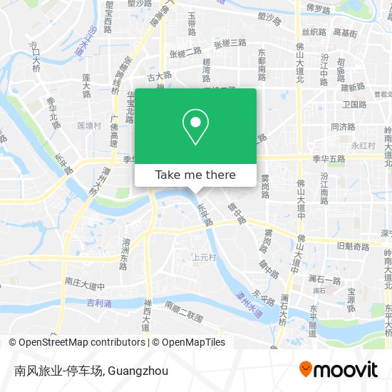 南风旅业-停车场 map