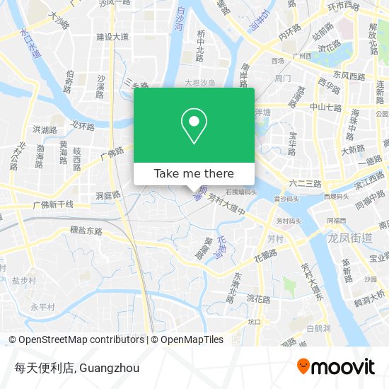 每天便利店 map