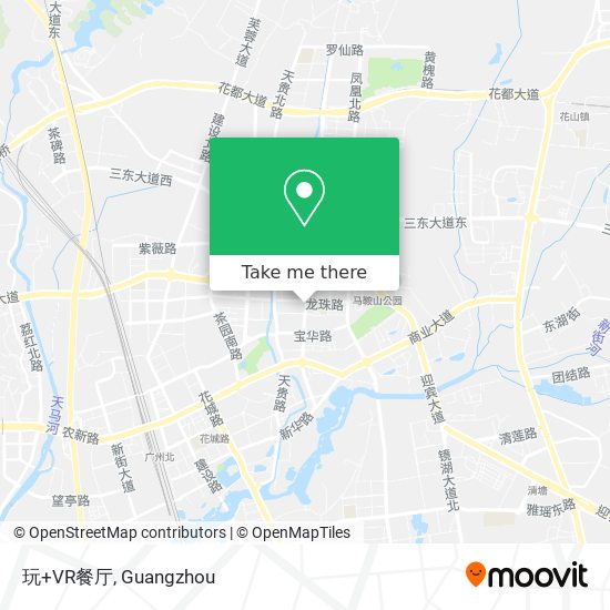 玩+VR餐厅 map