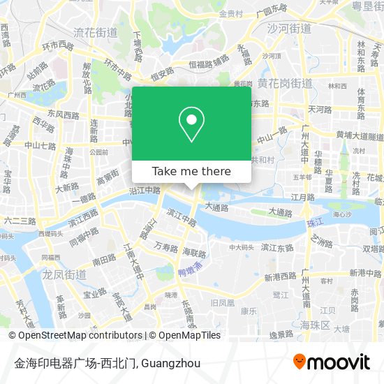 金海印电器广场-西北门 map