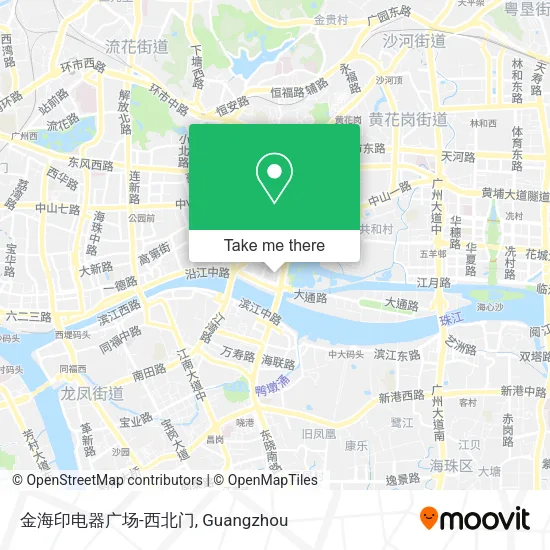 金海印电器广场-西北门 map