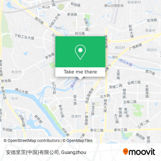 安德里茨(中国)有限公司 map