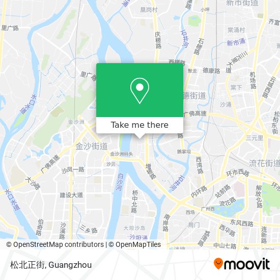 松北正街 map
