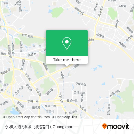 永和大道/洋城北街(路口) map