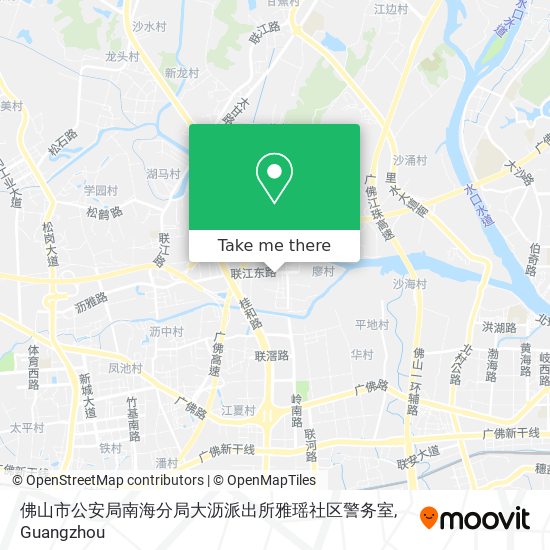 佛山市公安局南海分局大沥派出所雅瑶社区警务室 map