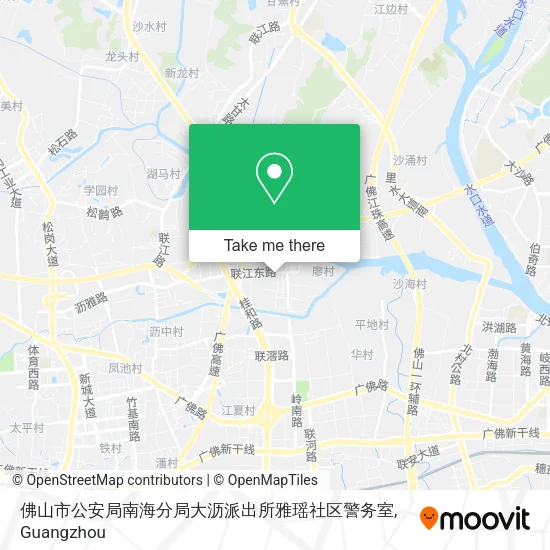 佛山市公安局南海分局大沥派出所雅瑶社区警务室 map