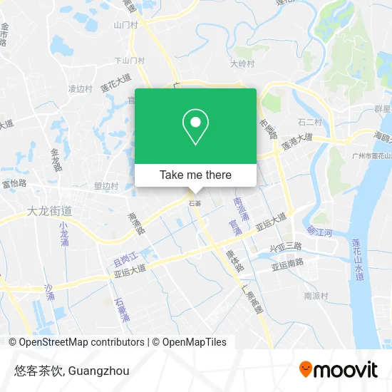 悠客茶饮 map
